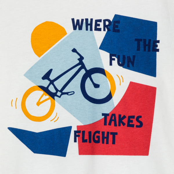 بيجاما من قطعتين للفتيان، من الجرسيه باللون الأزرق الداكن